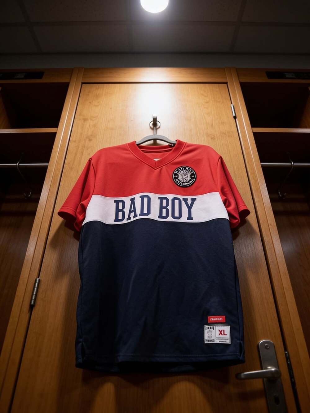 Invisible Bully x Bad Boy Entertainment Collection 94 Football Jersey, Size XL